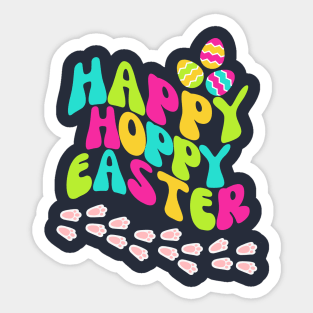 Happy Hoppy Easter Sticker